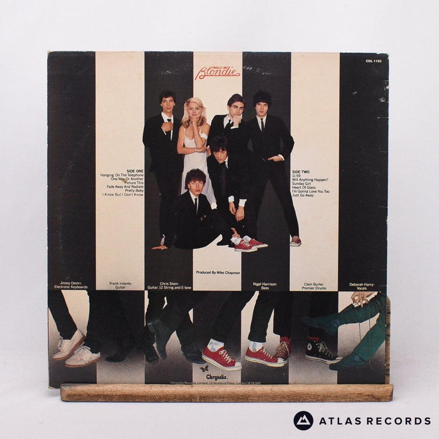 Blondie - Parallel Lines - First Uk Press LP Vinyl Record - VG/VG+