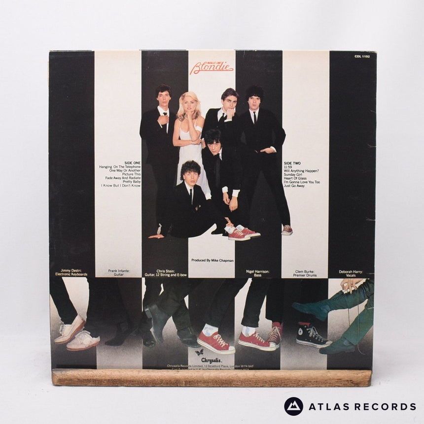Blondie - Parallel Lines - A//4 B//3 LP Vinyl Record - VG+/VG+