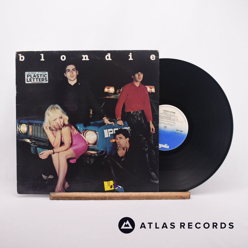 Blondie Plastic Letters LP Vinyl Record - Front Cover & Record