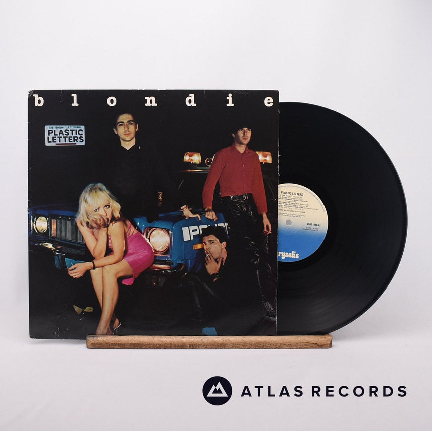 Blondie Plastic Letters LP Vinyl Record - Front Cover & Record