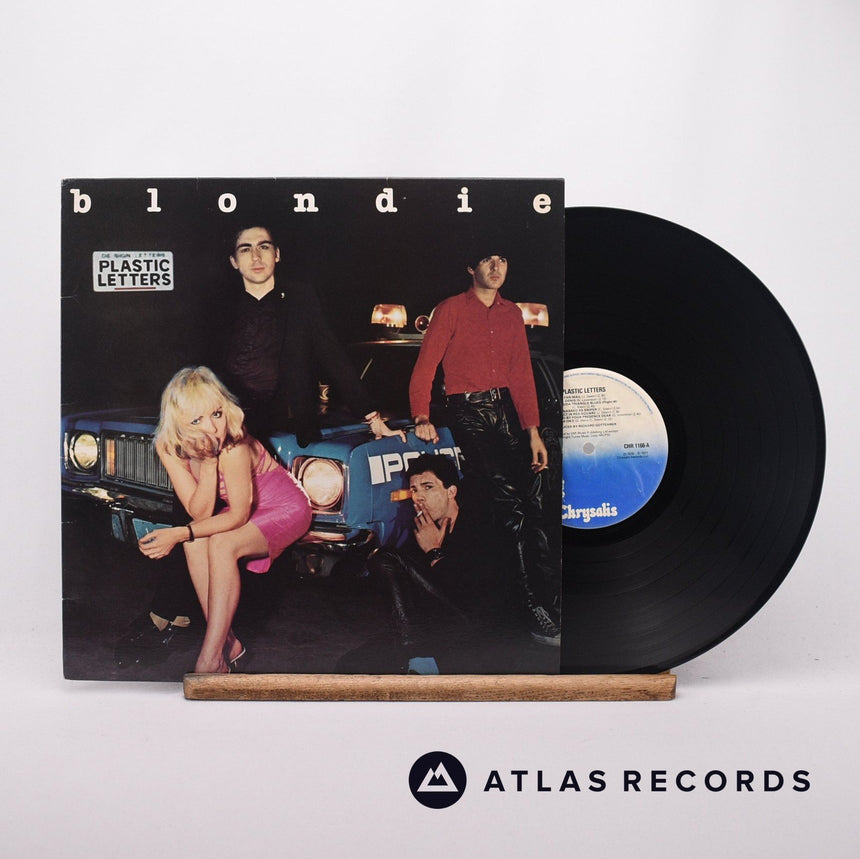 Blondie Plastic Letters LP Vinyl Record - Front Cover & Record