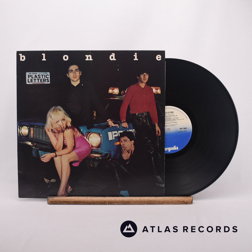 Blondie Plastic Letters LP Vinyl Record - Front Cover & Record