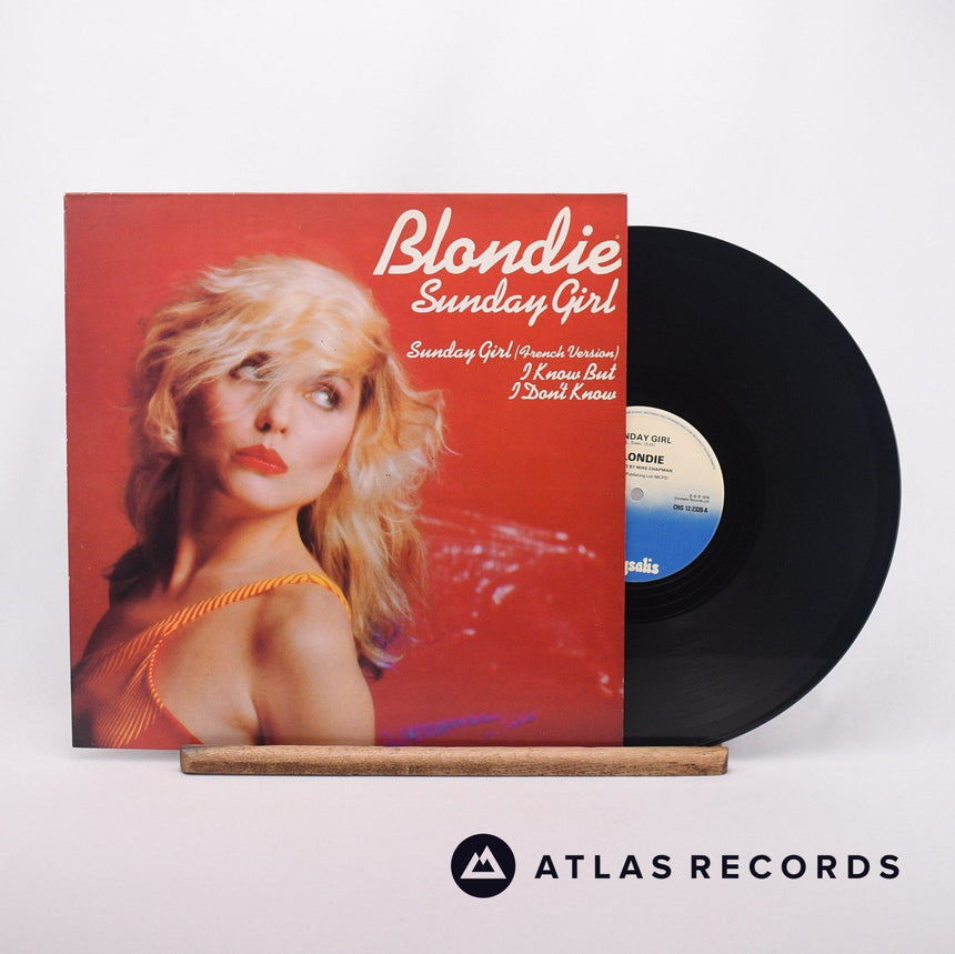 Blondie Sunday Girl 12" Vinyl Record - Front Cover & Record