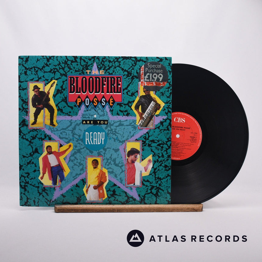 Bloodfire Possé Are You Ready LP Vinyl Record - Front Cover & Record