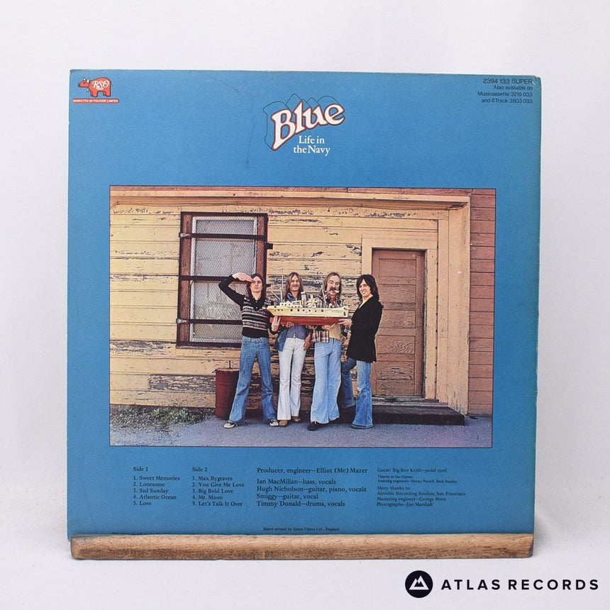 Blue - Life In The Navy - LP Vinyl Record - EX/EX