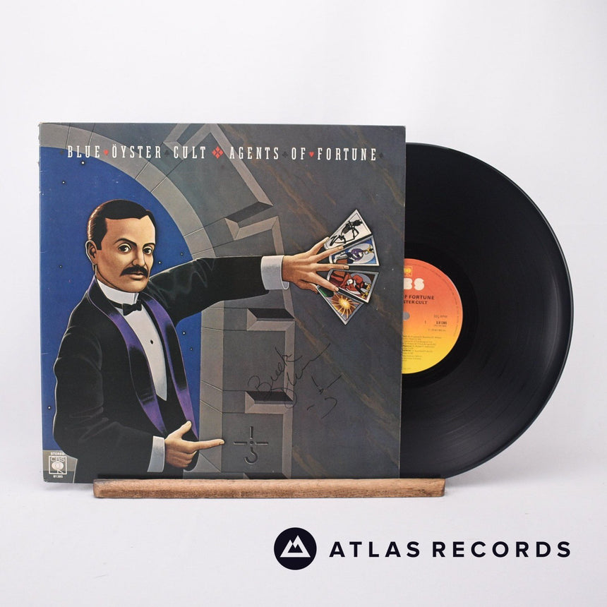 Blue Öyster Cult Agents Of Fortune LP Vinyl Record - Front Cover & Record