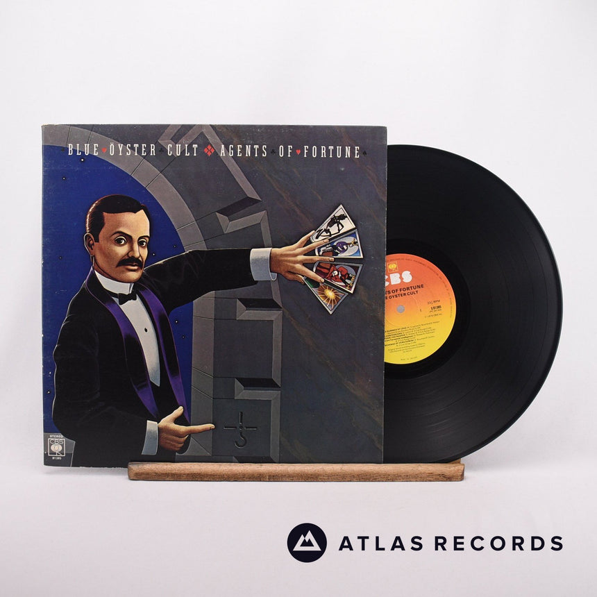 Blue Öyster Cult Agents Of Fortune LP Vinyl Record - Front Cover & Record