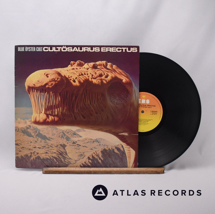Blue Öyster Cult Cultösaurus Erectus LP Vinyl Record - Front Cover & Record