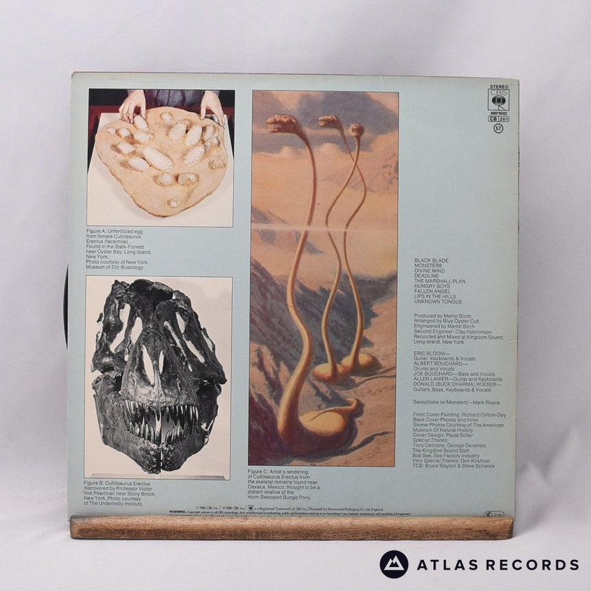Blue Öyster Cult - Cultösaurus Erectus - Insert LP Vinyl Record - EX/EX