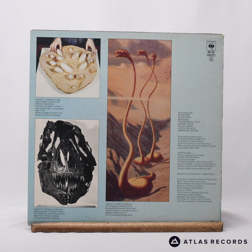 Blue Öyster Cult - Cultösaurus Erectus - A-1 B-1 LP Vinyl Record - VG+/EX