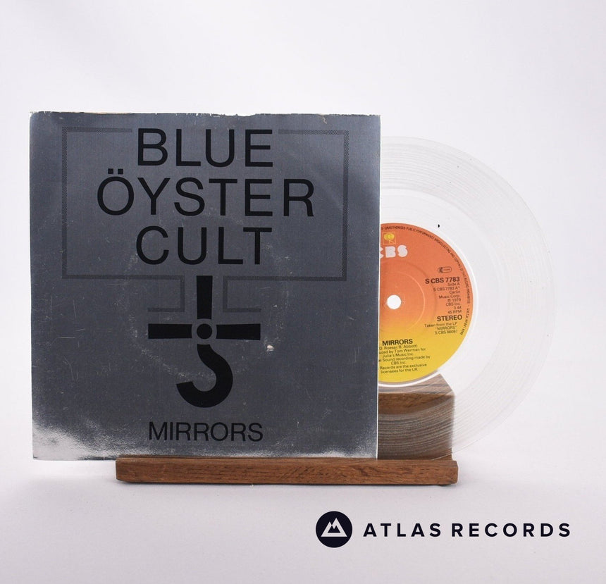 Blue Öyster Cult Mirrors 7" Vinyl Record - Front Cover & Record