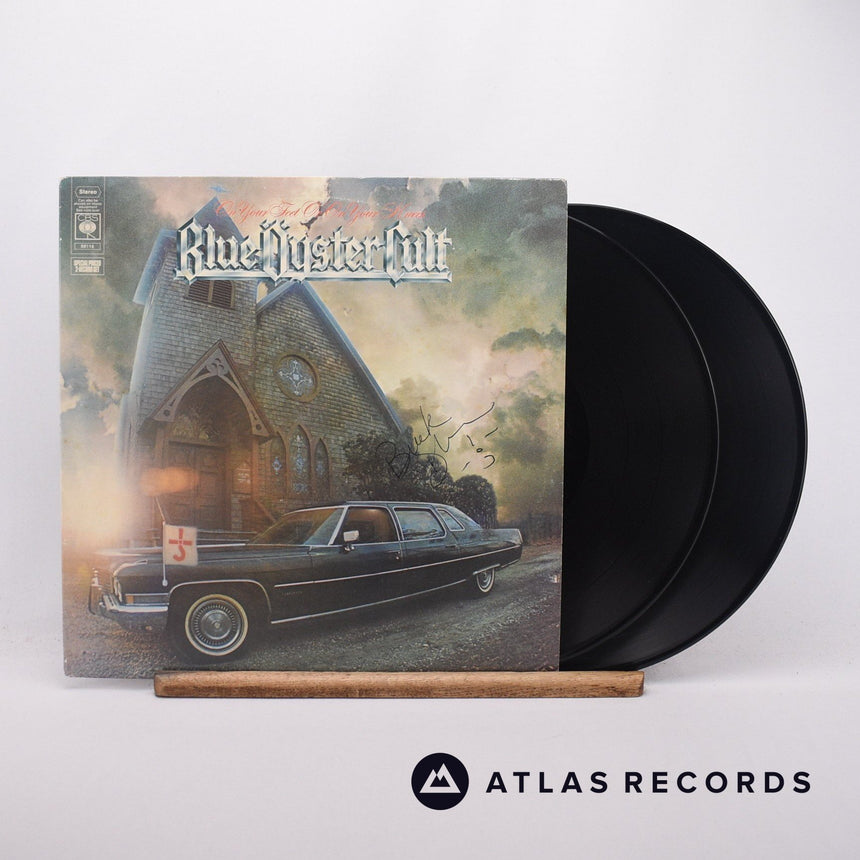 Blue Öyster Cult On Your Feet Or On Your Knees 2 x LP Vinyl Record - Front Cover & Record
