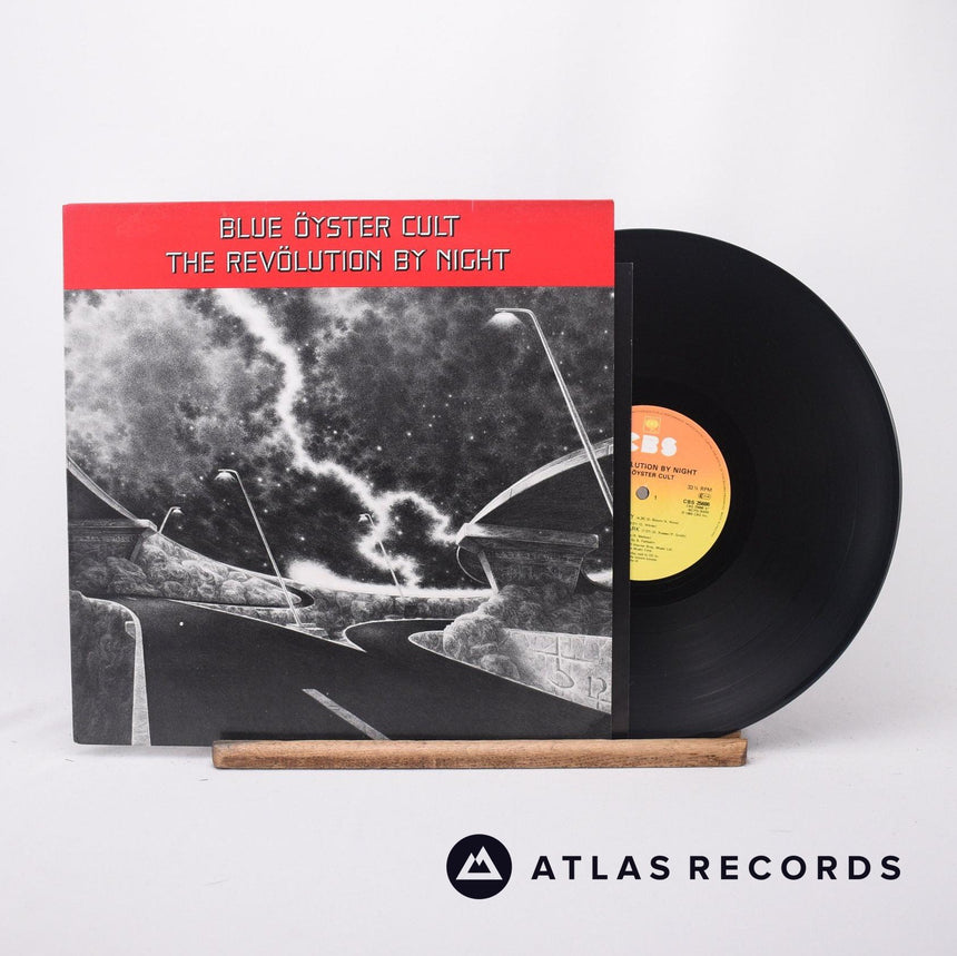 Blue Öyster Cult The Revölution By Night LP Vinyl Record - Front Cover & Record