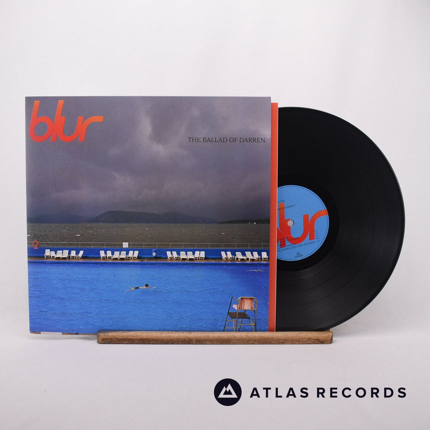 Blur The Ballad Of Darren LP Vinyl Record - Front Cover & Record