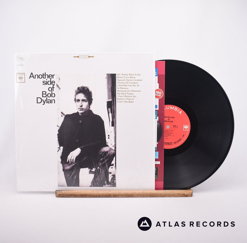 Bob Dylan Another Side Of Bob Dylan LP Vinyl Record - Front Cover & Record