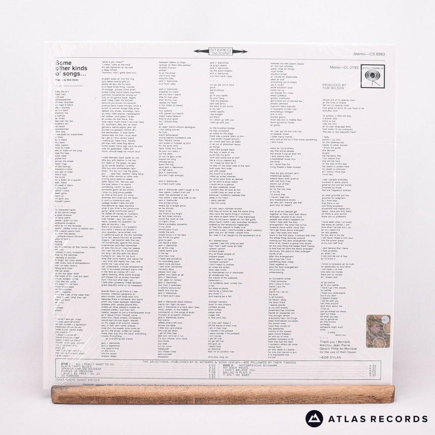 Bob Dylan - Another Side Of Bob Dylan - 180G Mpo LP Vinyl Record - NM/NM