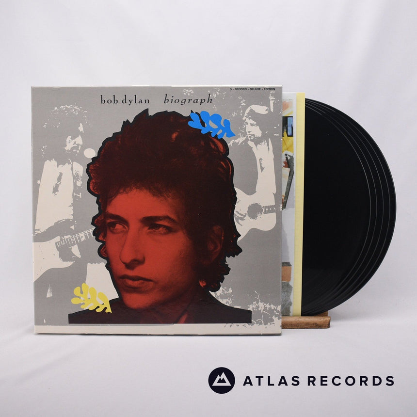 Bob Dylan Biograph Box Set Vinyl Record - Front Cover & Record