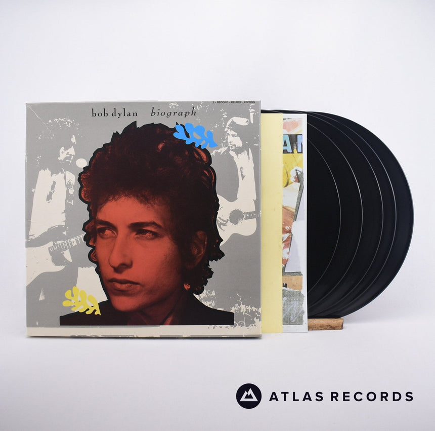 Bob Dylan Biograph 5 x LP Vinyl Record - Front Cover & Record