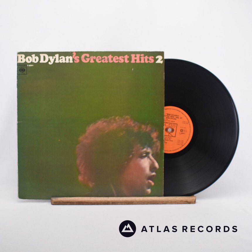 Bob Dylan Bob Dylan's Greatest Hits 2 LP Vinyl Record - Front Cover & Record