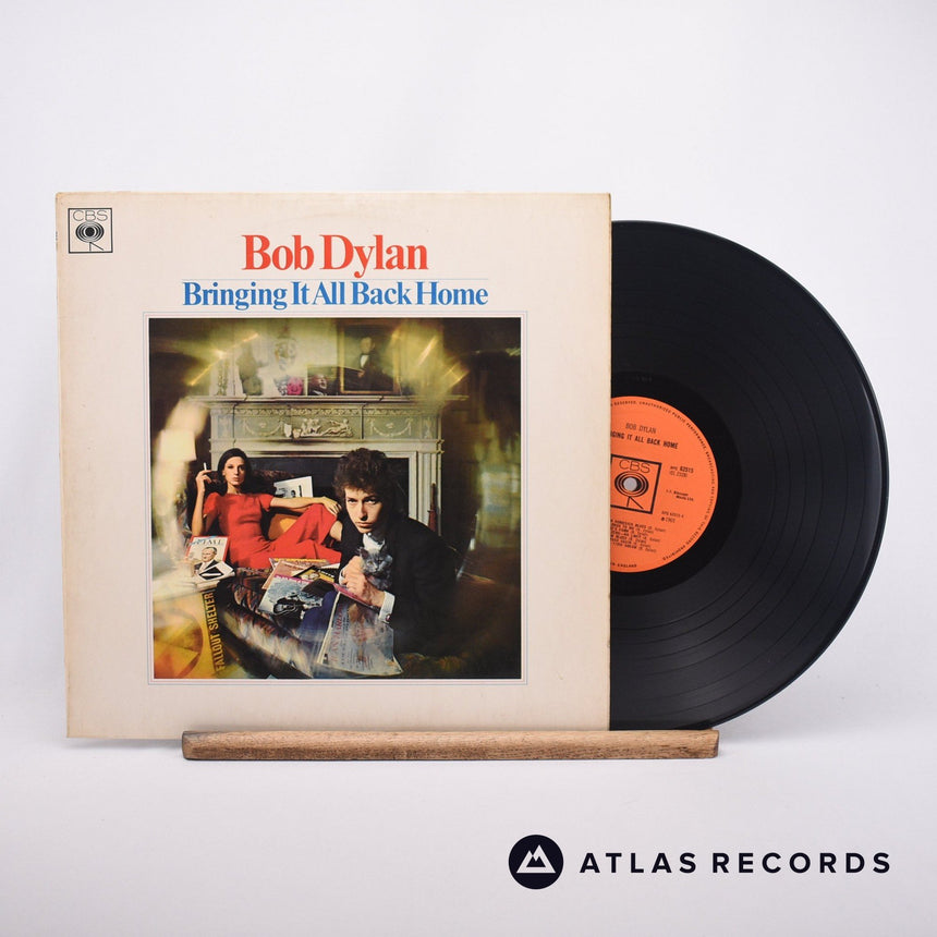 Bob Dylan Bringing It All Back Home LP Vinyl Record - Front Cover & Record