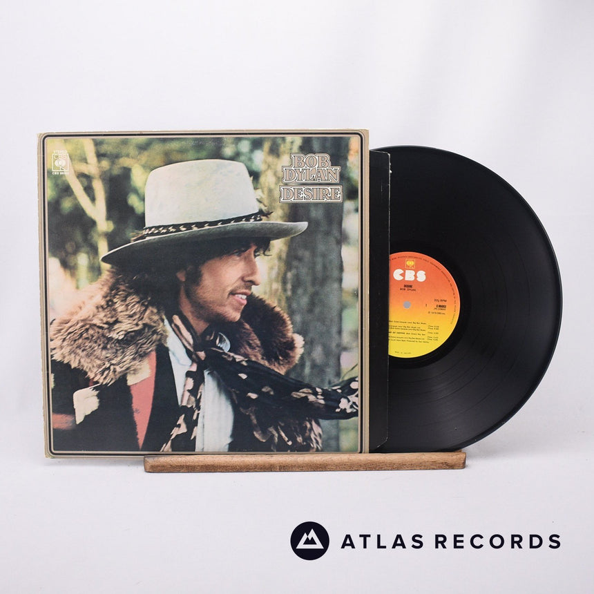 Bob Dylan Desire LP Vinyl Record - Front Cover & Record