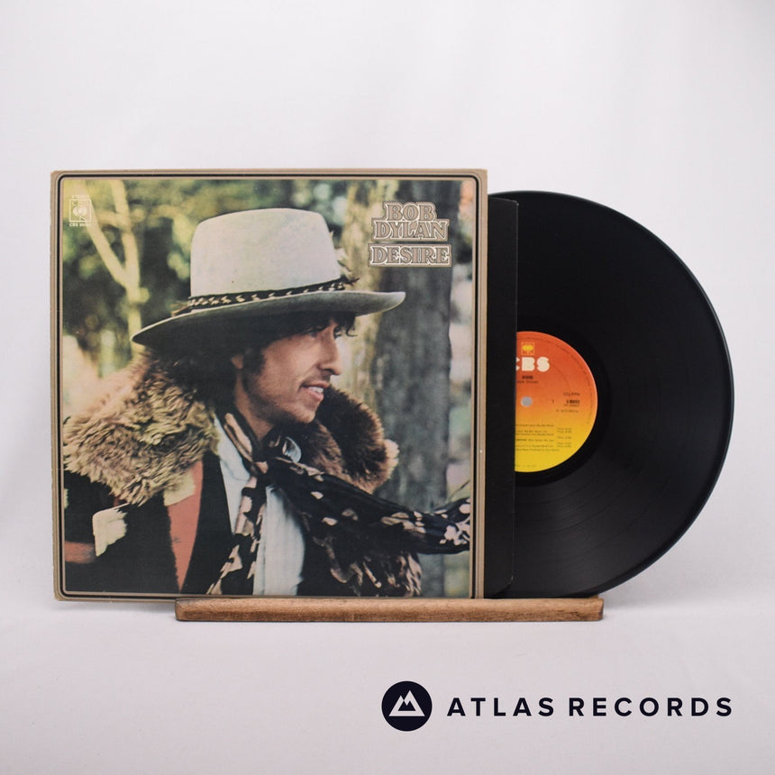 Bob Dylan Desire LP Vinyl Record - Front Cover & Record
