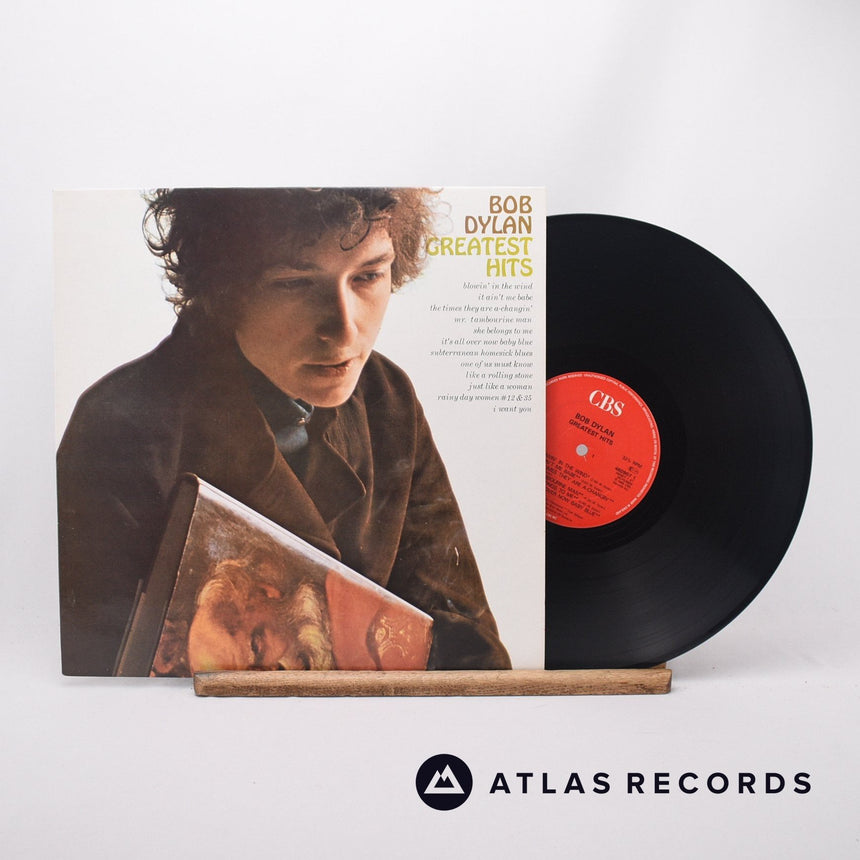 Bob Dylan Greatest Hits LP Vinyl Record - Front Cover & Record