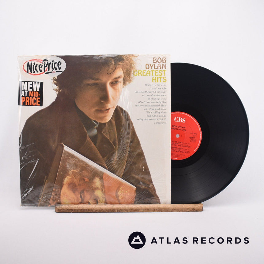 Bob Dylan Greatest Hits LP Vinyl Record - Front Cover & Record
