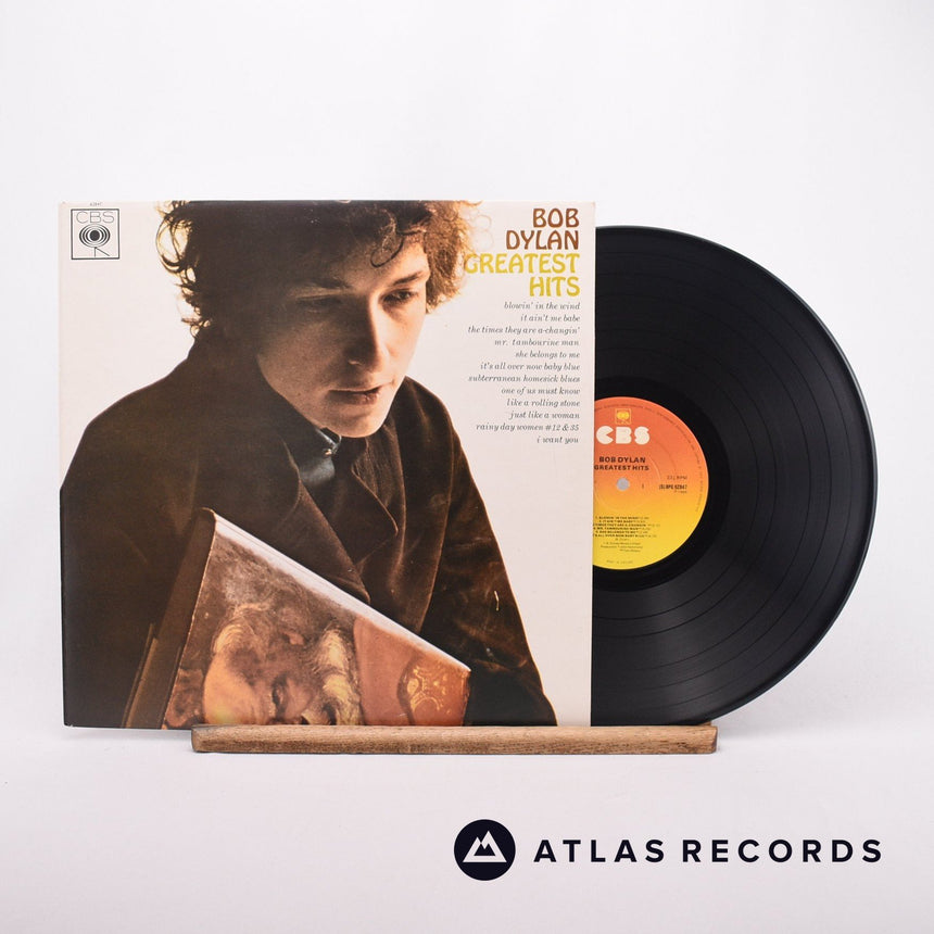 Bob Dylan Greatest Hits LP Vinyl Record - Front Cover & Record