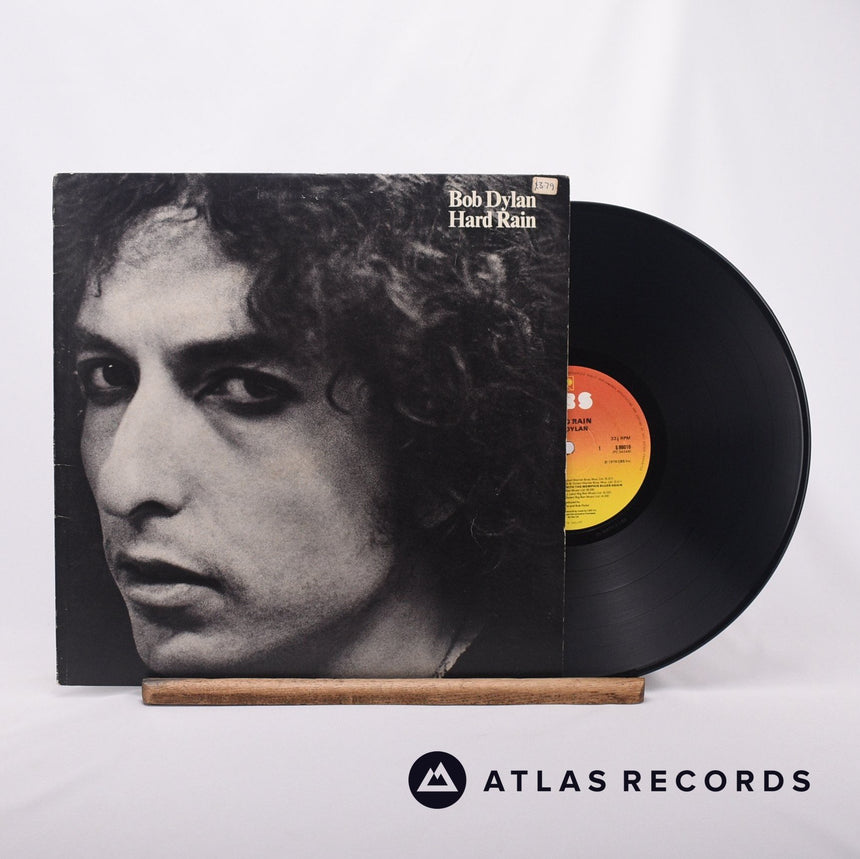 Bob Dylan Hard Rain LP Vinyl Record - Front Cover & Record