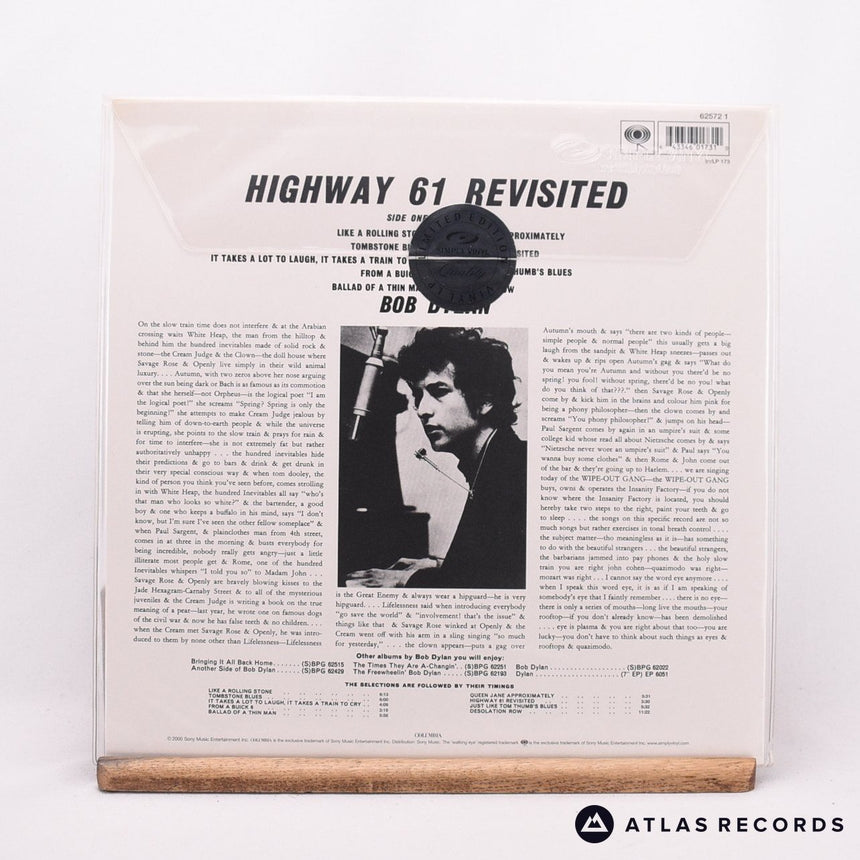 Bob Dylan - Highway 61 Revisited - 180G Reissue LP Vinyl Record - NEW