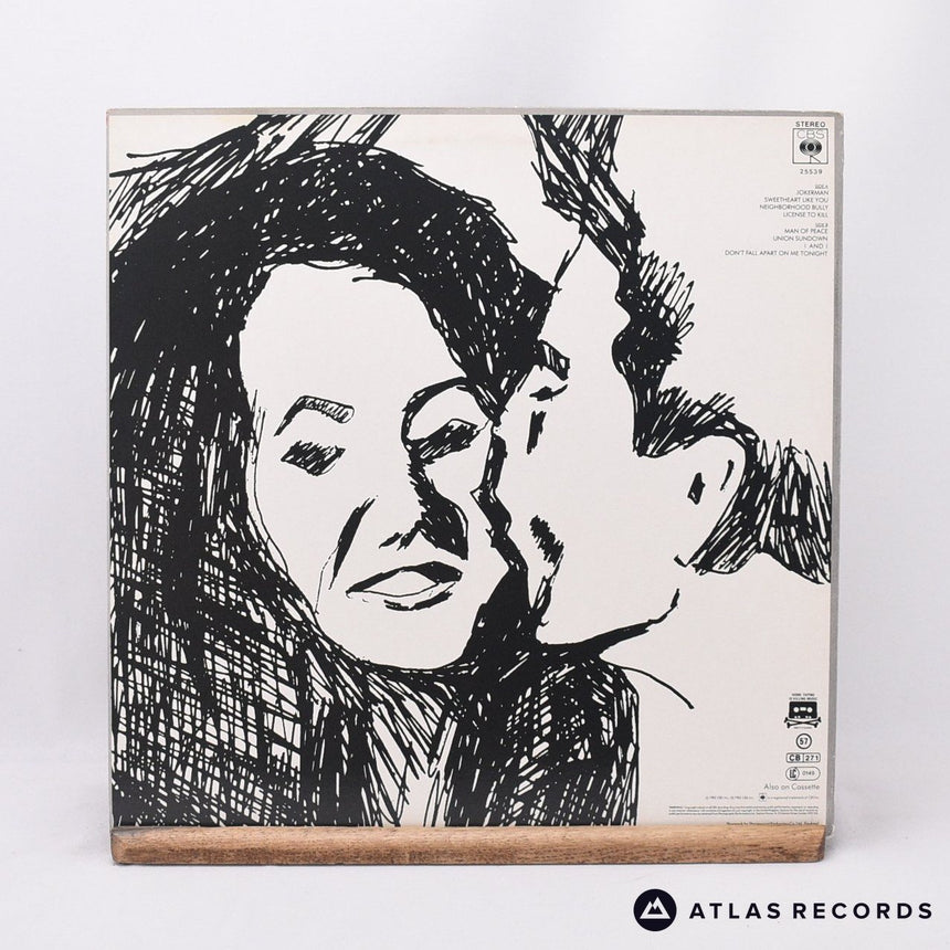 Bob Dylan - Infidels - LP Vinyl Record - EX/EX