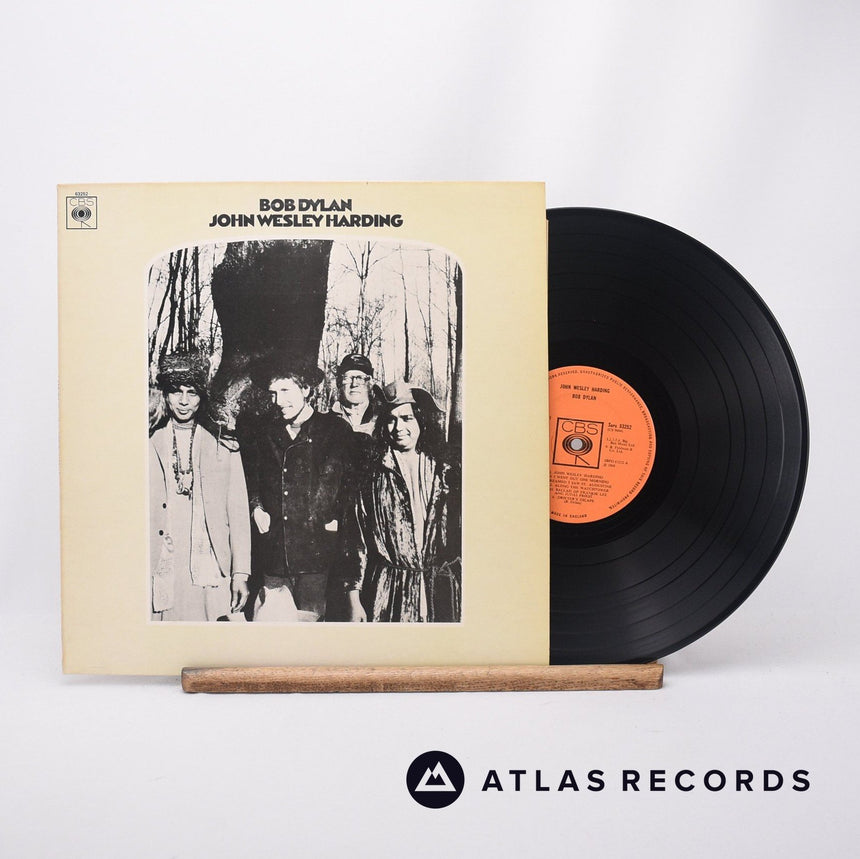 Bob Dylan John Wesley Harding LP Vinyl Record - Front Cover & Record