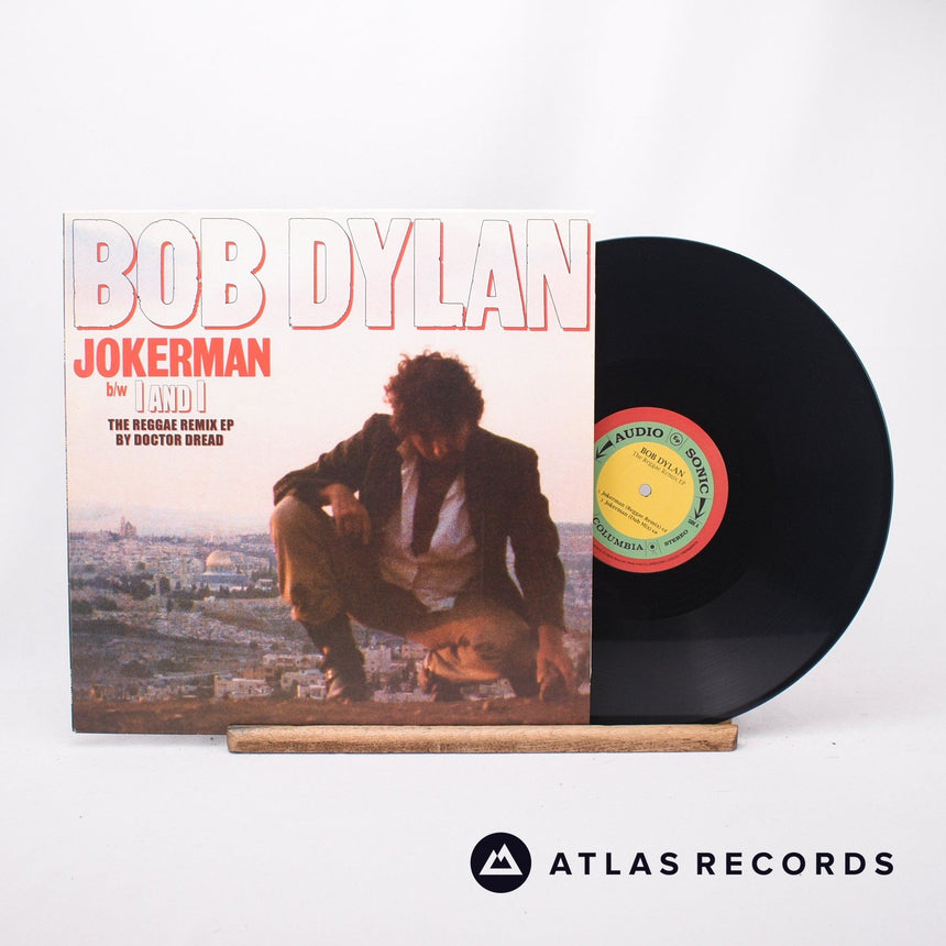 Bob Dylan Jokerman 12" Vinyl Record - Front Cover & Record