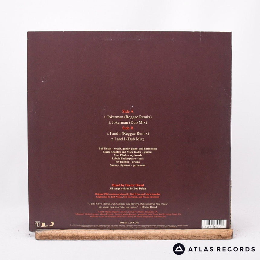 Bob Dylan - Jokerman / I And I (The Reggae Remix EP) - 12" Vinyl Record - EX/EX