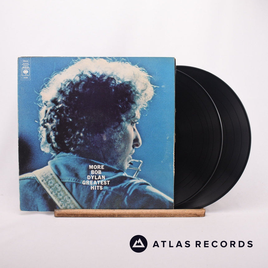 Bob Dylan More Bob Dylan Greatest Hits 2 x LP Vinyl Record - Front Cover & Record