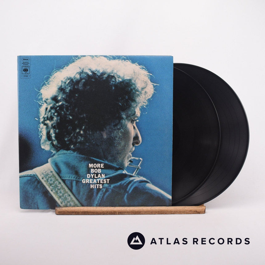 Bob Dylan More Bob Dylan Greatest Hits 2 x LP Vinyl Record - Front Cover & Record