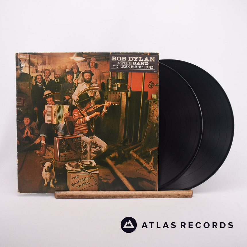 Bob Dylan The Basement Tapes 2 x LP Vinyl Record - Front Cover & Record