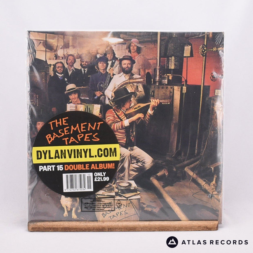 Bob Dylan The Basement Tapes Double LP Vinyl Record - Front Cover & Record