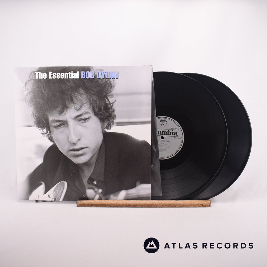 Bob Dylan The Essential Bob Dylan 2 x LP Vinyl Record - Front Cover & Record