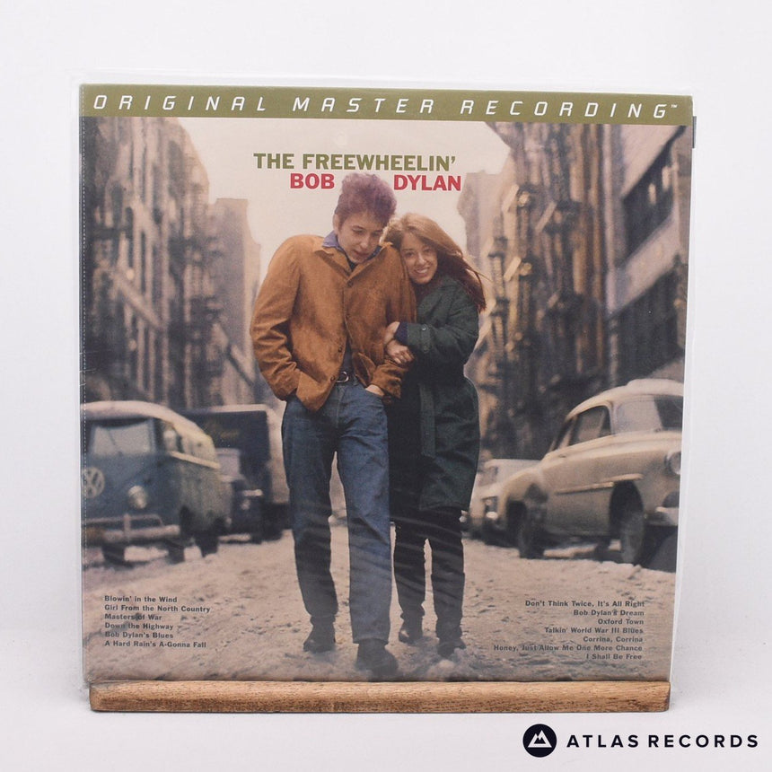 Bob Dylan The Freewheelin' Bob Dylan 2 x 12" Vinyl Record - Front Cover & Record