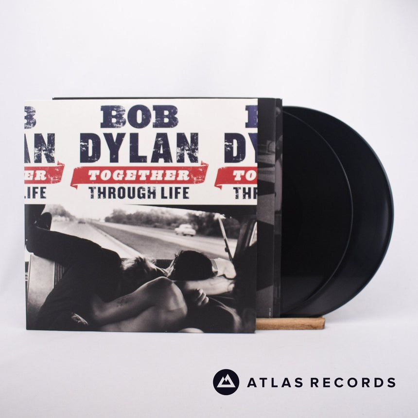 Bob Dylan Together Through Life 2 x LP + CD Vinyl Record - Front Cover & Record