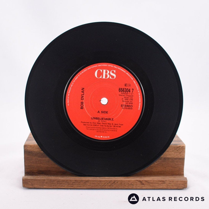 Bob Dylan - Unbelievable - 7" Vinyl Record - EX/EX