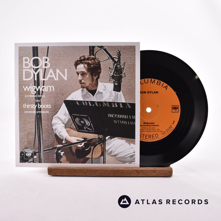 Bob Dylan Wigwam 7" Vinyl Record - Front Cover & Record