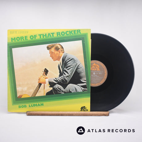 Bob Luman More Of That Rocker LP Vinyl Record - Front Cover & Record