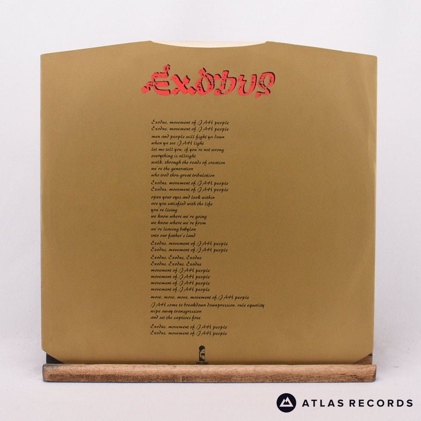 Bob Marley & The Wailers - Exodus - A-2 B LP Vinyl Record - VG+/VG+