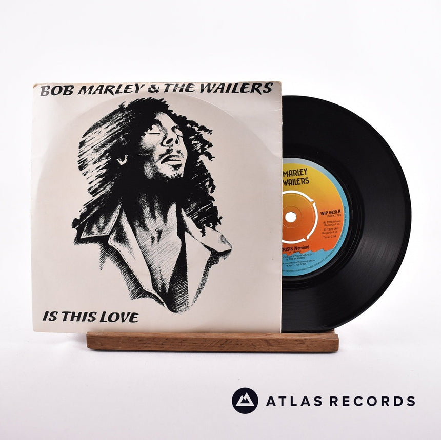 Bob Marley & The Wailers Is This Love 7" Vinyl Record - Front Cover & Record