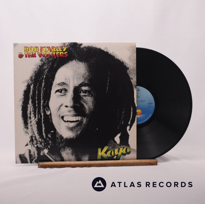 Bob Marley & The Wailers Kaya LP Vinyl Record - Front Cover & Record