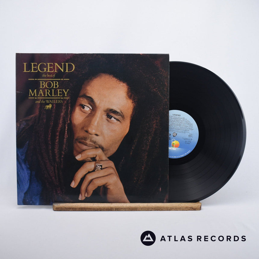 Bob Marley & The Wailers Legend LP Vinyl Record - Front Cover & Record