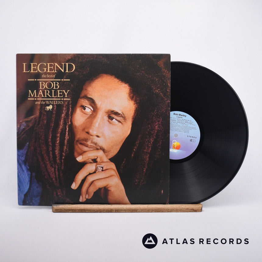 Bob Marley & The Wailers Legend - The Best Of Bob Marley And The Wailers LP Vinyl Record - Front Cover & Record